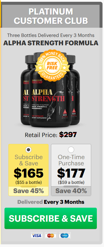 Buy Alpha Strength 3 Bottles